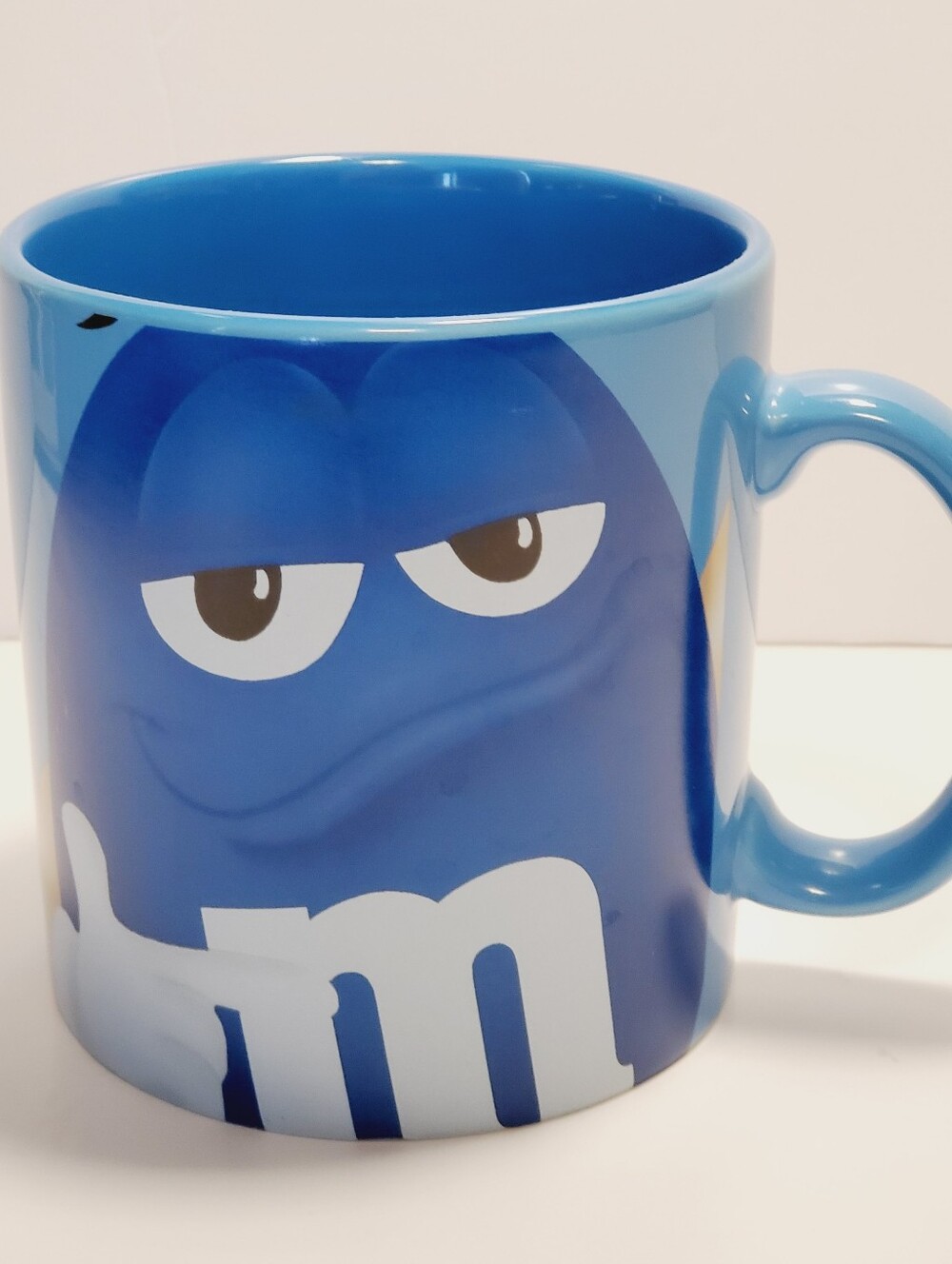 M&M Blue Ceramic Mug